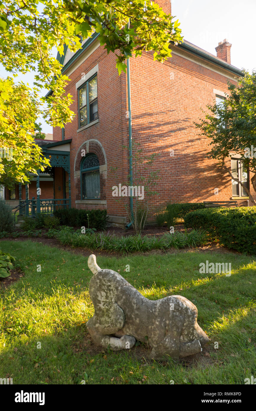 Thurber House Columbus Ohio Stock Photo Alamy