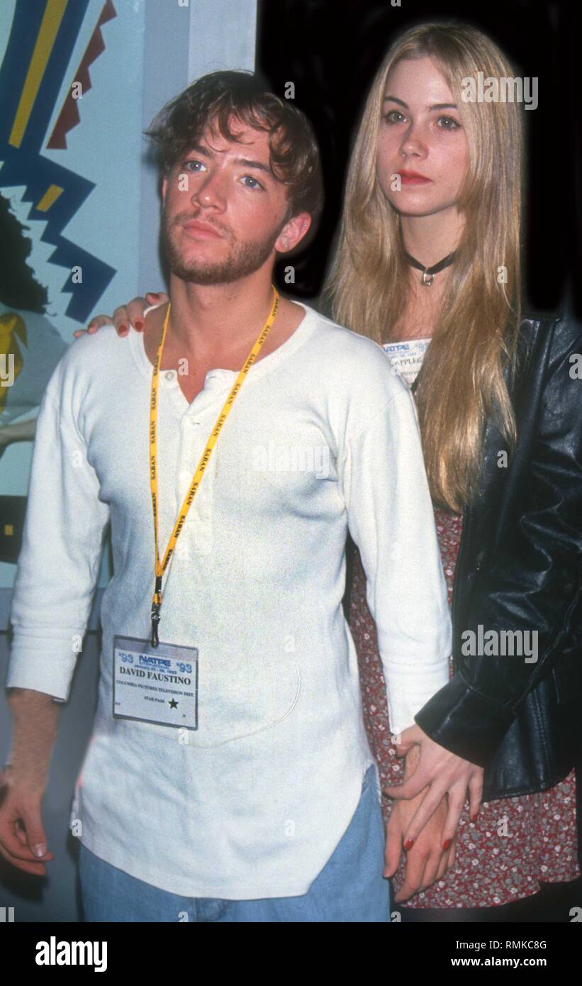 Christina Applegate and David Faustino 1993 Photo By John Barrett/PHOTOlink Stock Photo