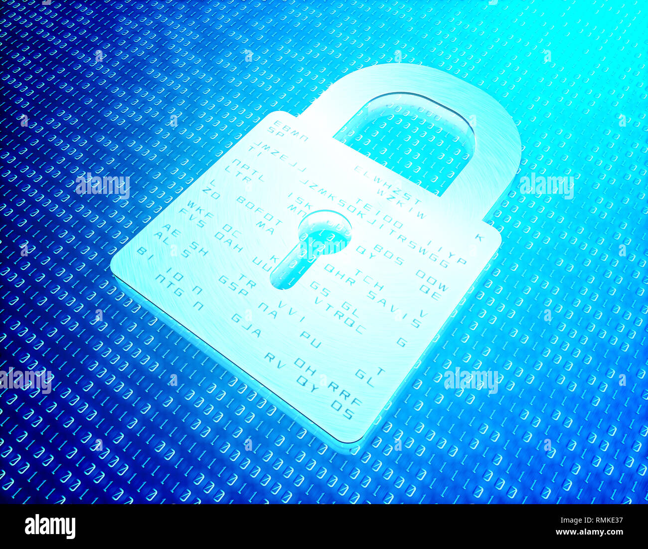 Internet technology lock and data security protection Stock Photo - Alamy