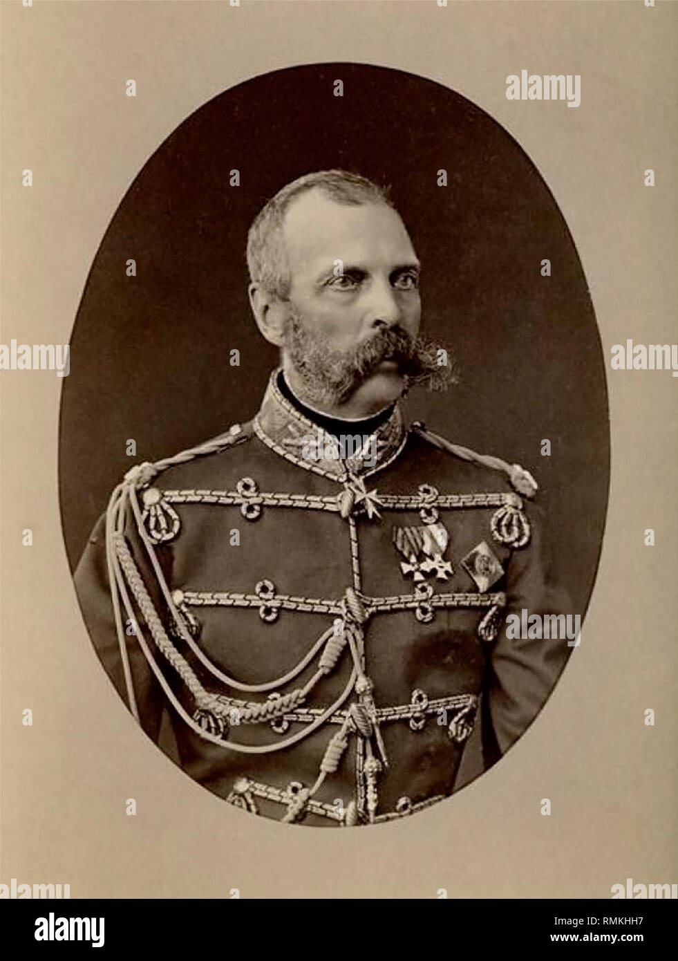 Tsar Alexander II 1881 Stock Photo