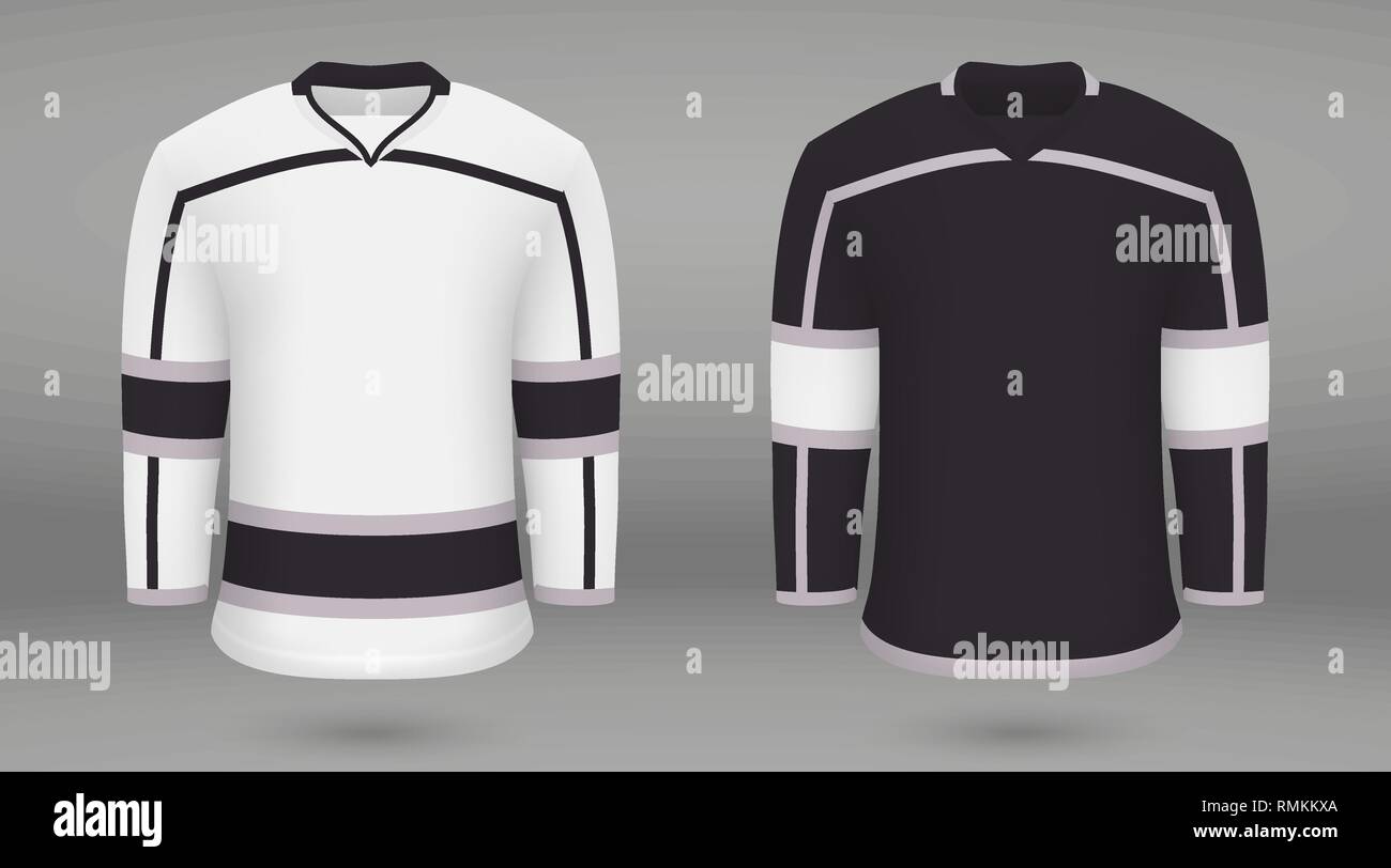 Premium Vector  Realistic ice hockey away jersey new york rangers shirt  template