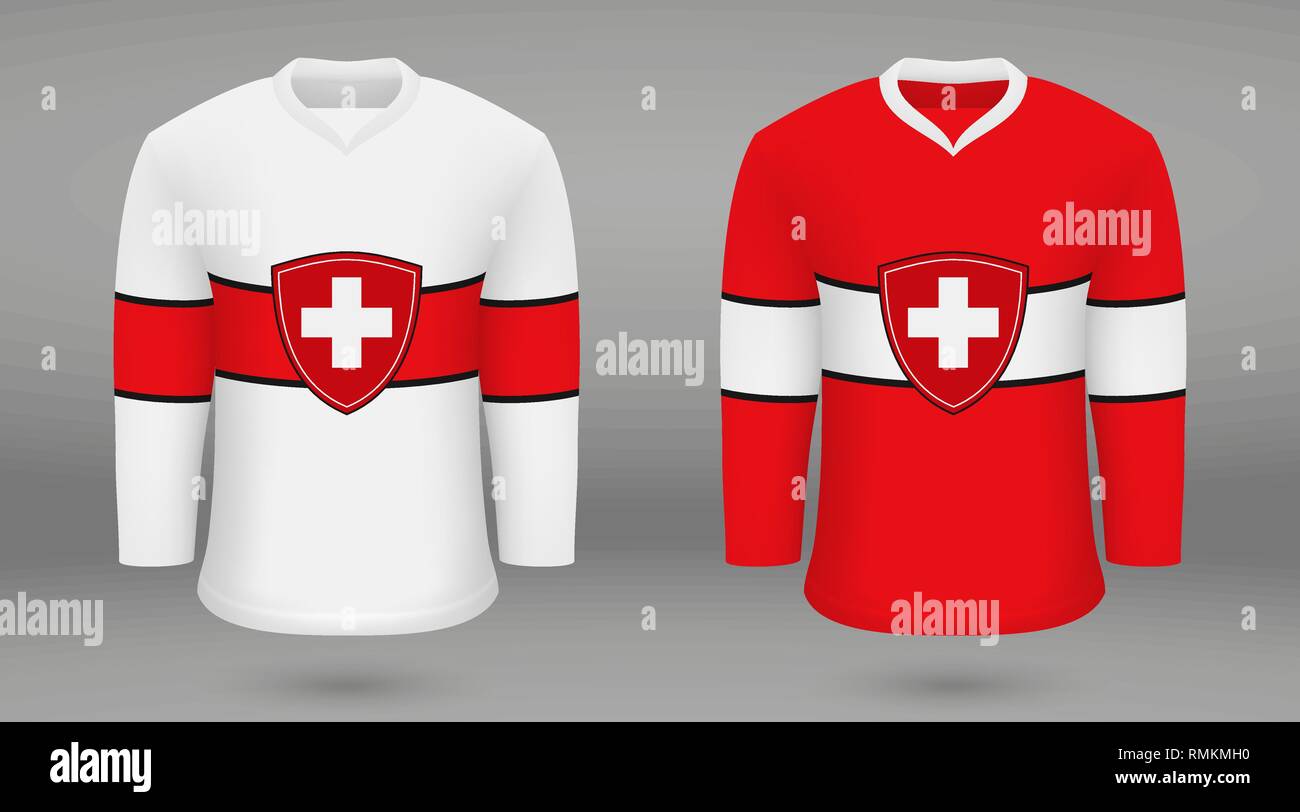 shirt template for ice hockey jersey 