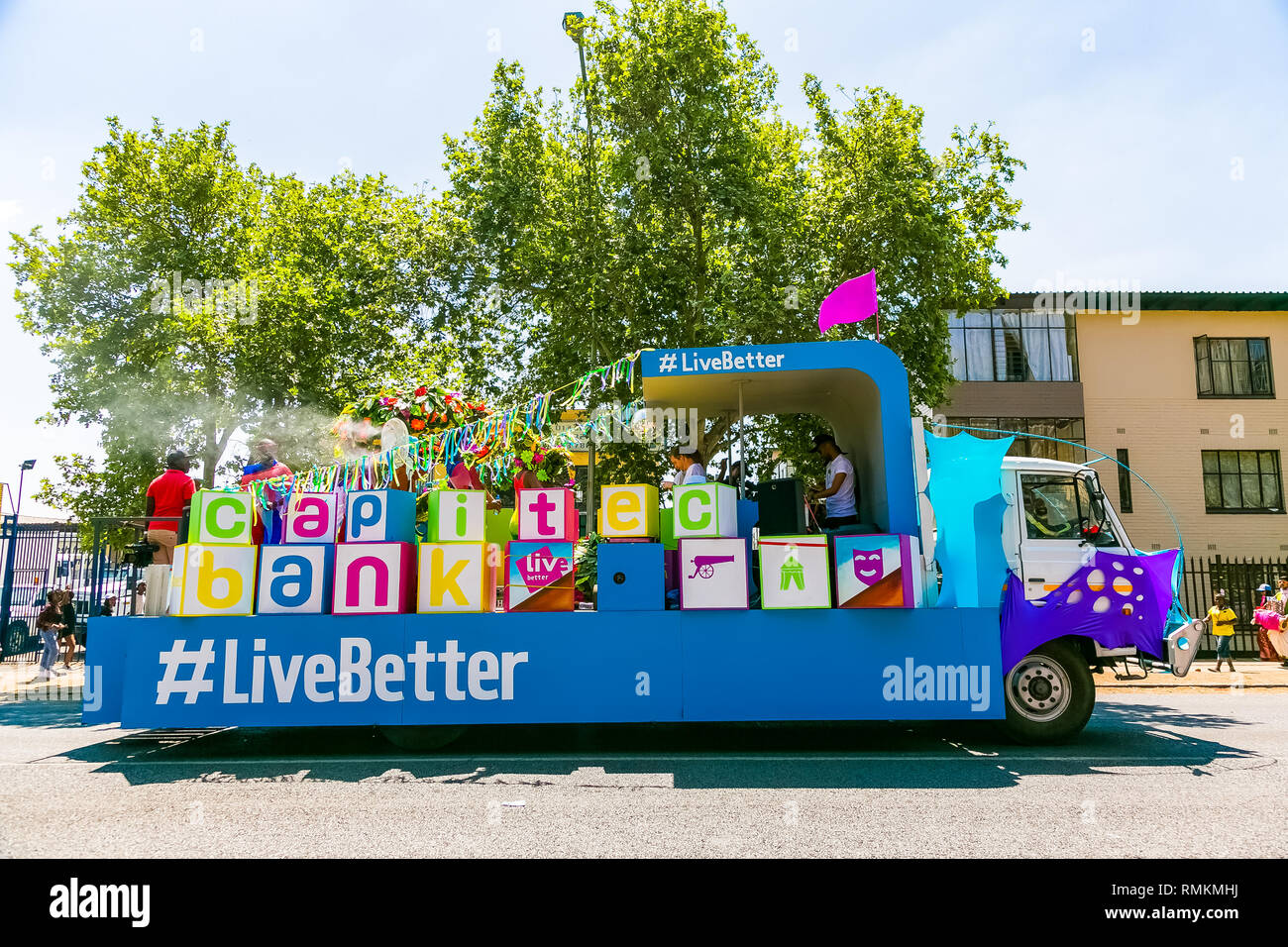 Pretoria, South Africa September 24 2016 Floats and fancy dress costumes at the Gauteng