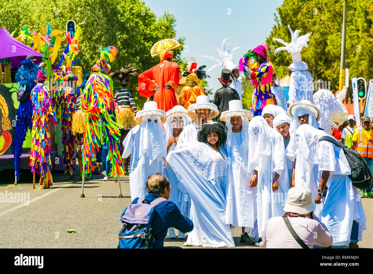 Pretoria, South Africa September 24 2016 Floats and fancy dress
