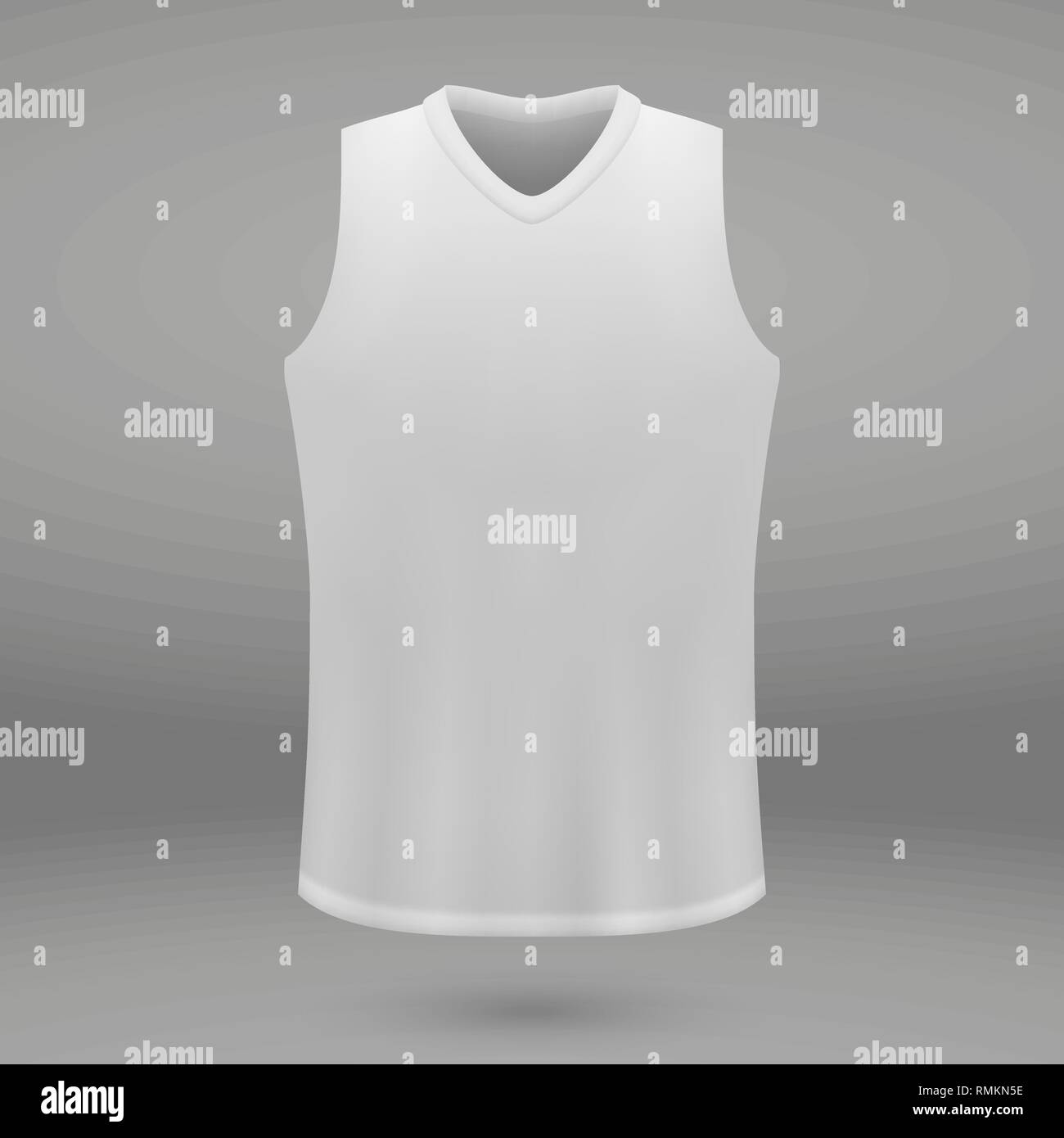 shirt template for basketball jersey. Vector illustration Stock Vector ...