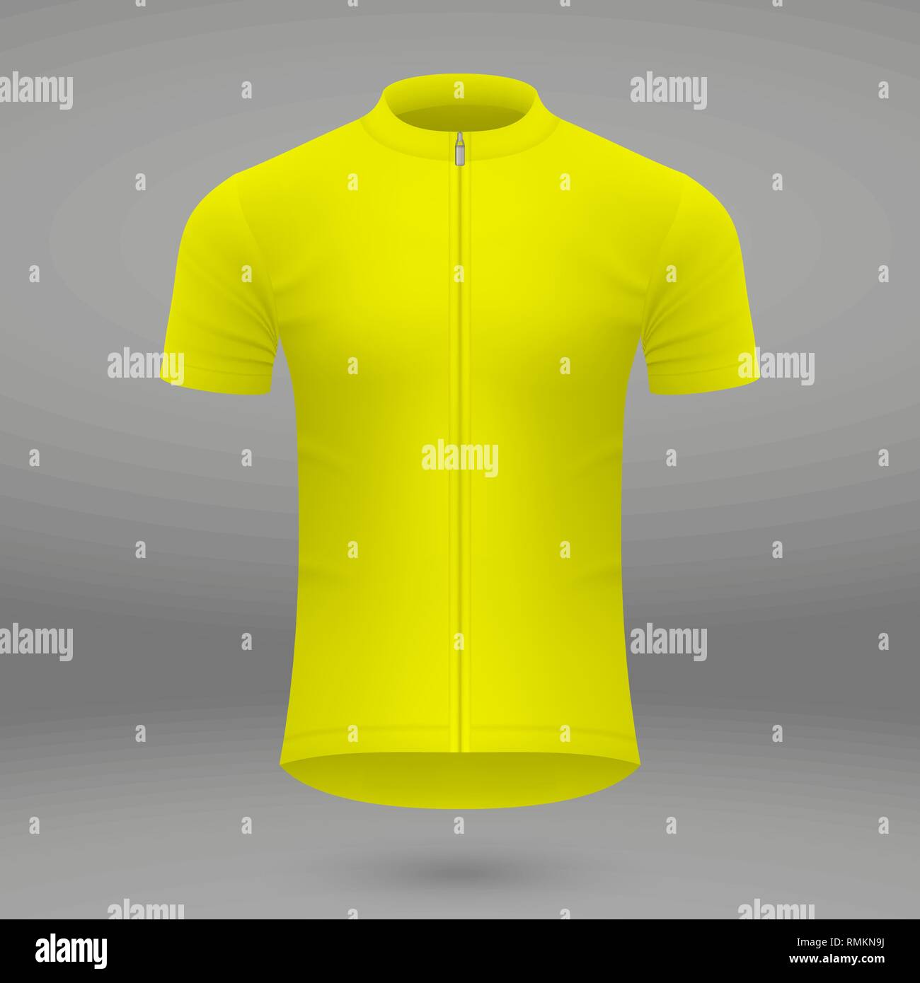 Shirt Template For Cycling Jersey Vector Illustration Stock Vector Image Art Alamy