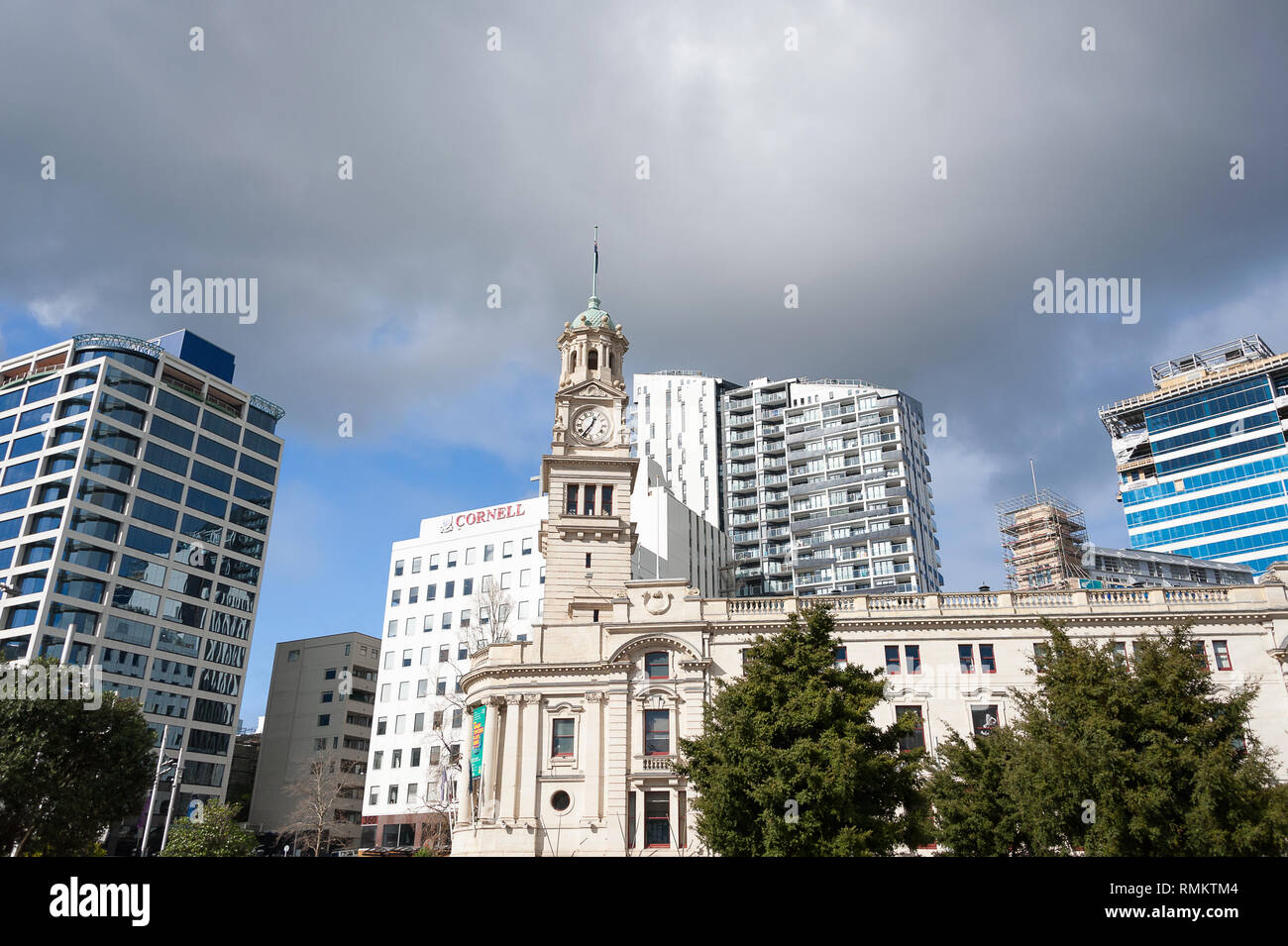 Auckland, New Zealand - July, 2018: The Auckland Town Hall, an historic ...