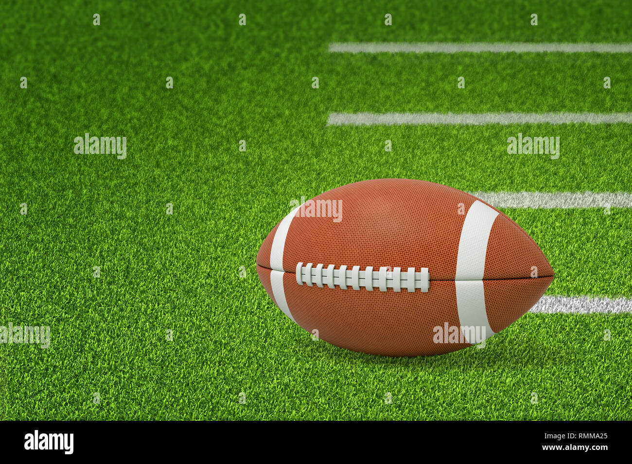 Football Lying On Field football-lying-on-field