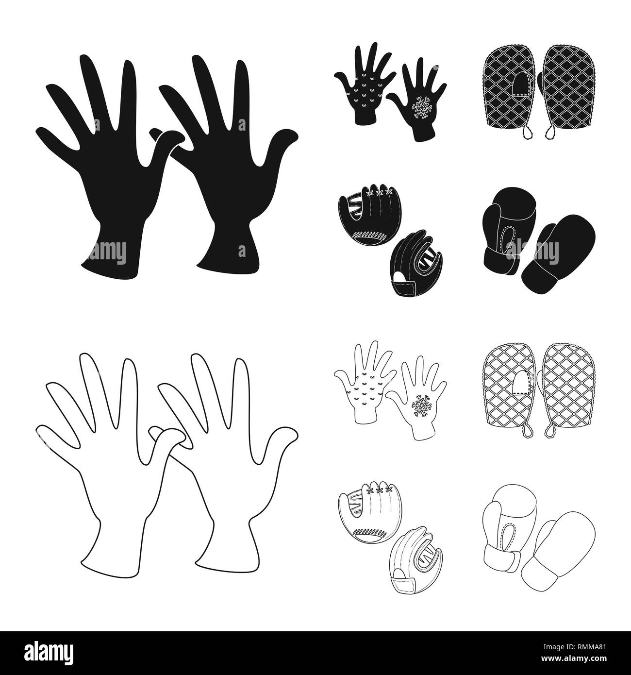 Vector design of silhouette and safety logo. Set of silhouette and comfort vector icon for stock. Stock Vector