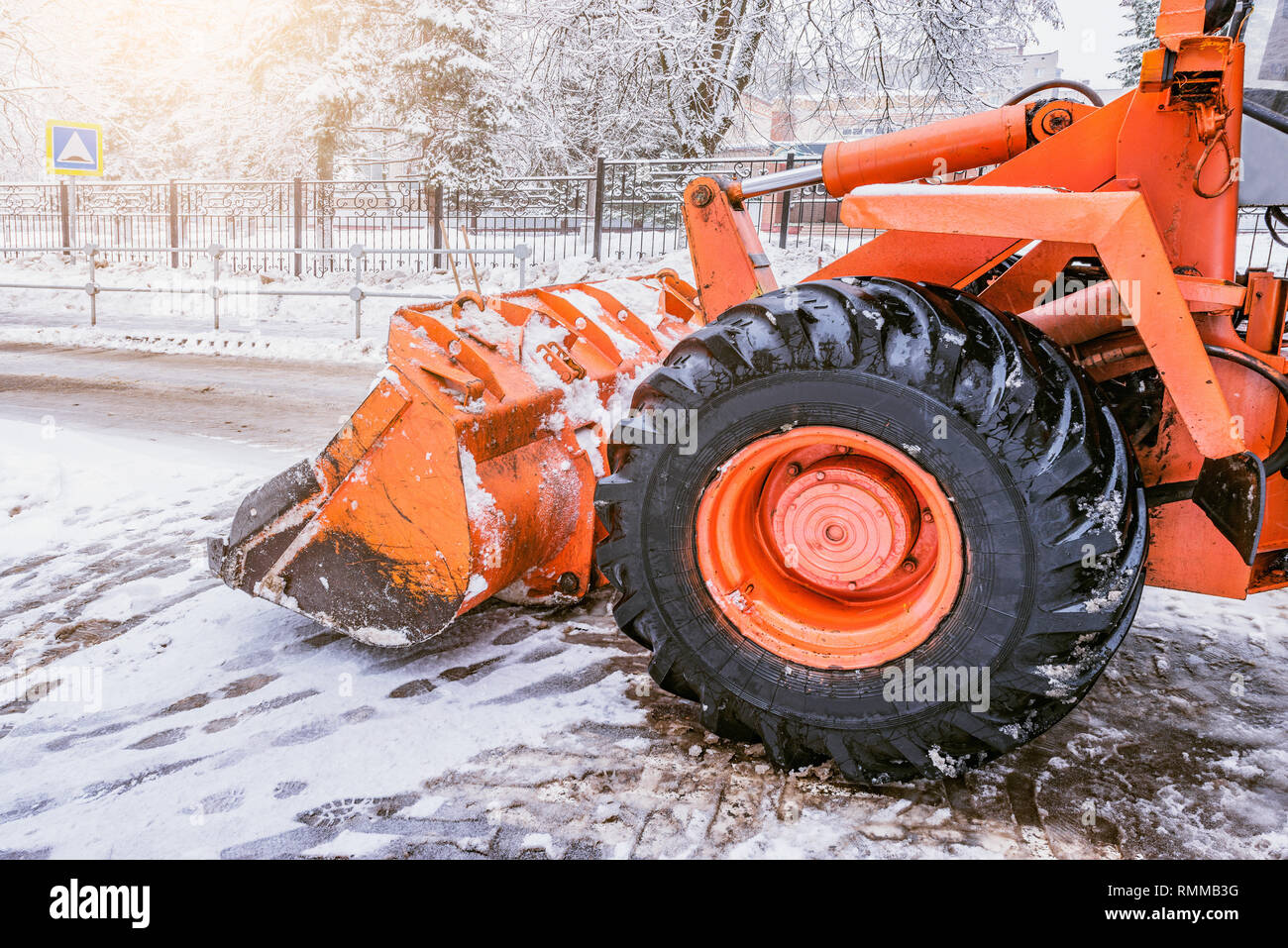 Snow cleaner hi-res stock photography and images - Alamy