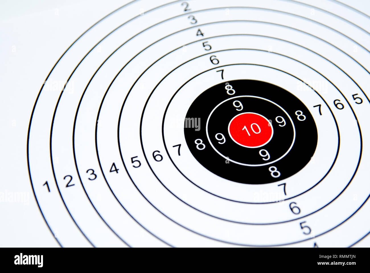 Target CloseUp, Business Success, Goal Concept Stock Photo Alamy