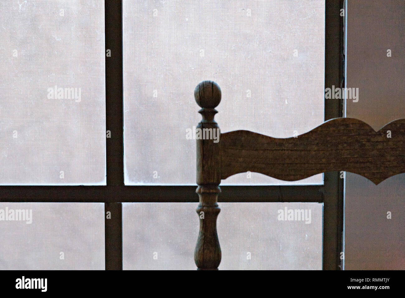Chair & Window Stock Photo - Alamy