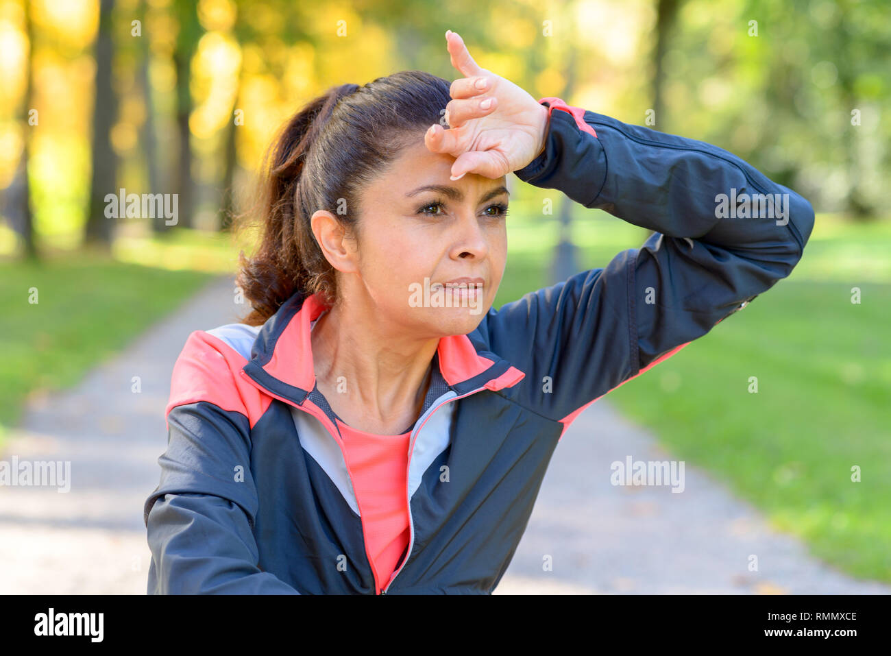 Wiping brow hires stock photography and images Alamy