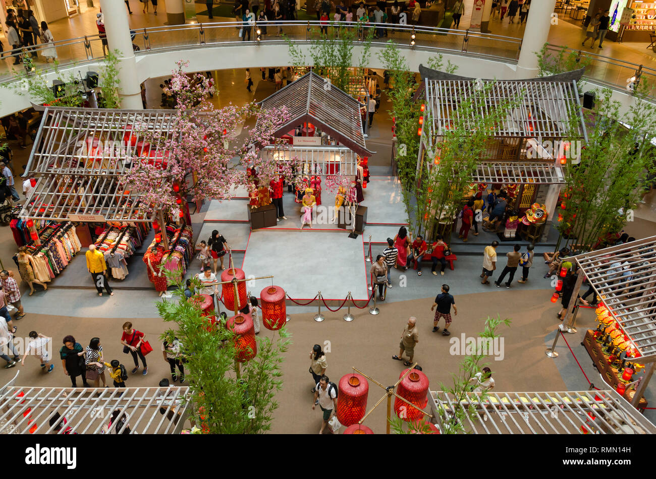 Mid Valley Megamall is a shopping mall l, Stock Video