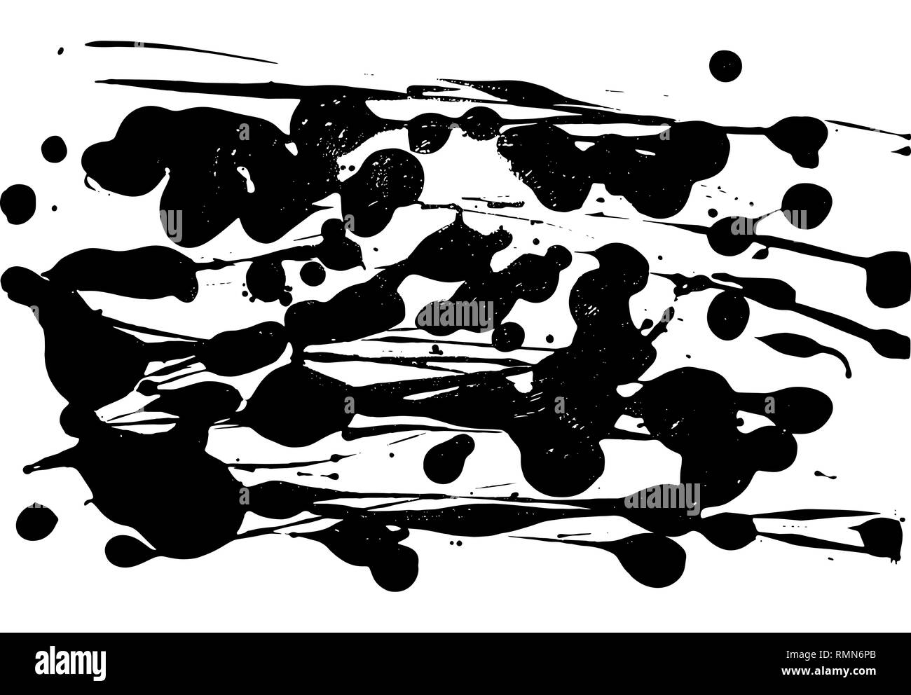 Black white blotches hi-res stock photography and images - Alamy