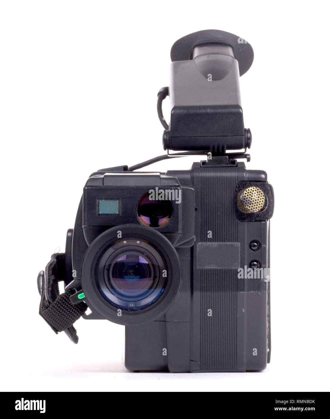 Analogue camcorder, isolated on a white background Stock Photo Alamy