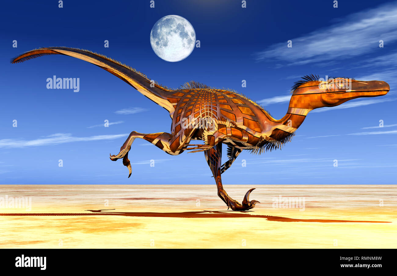 Feathered velociraptor hi-res stock photography and images - Alamy