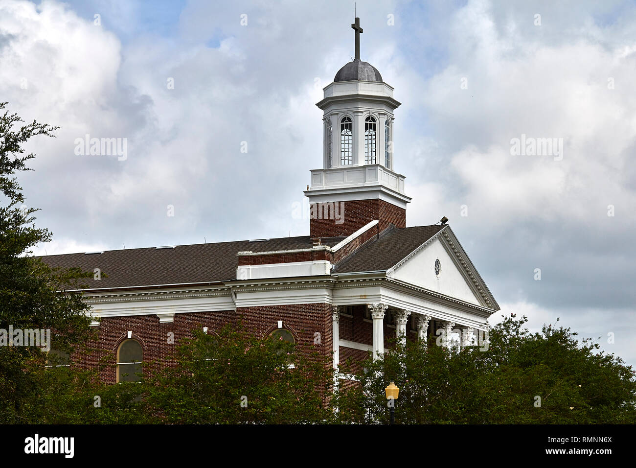 First United Methodist Church, Plant City, Florida Stock Photo