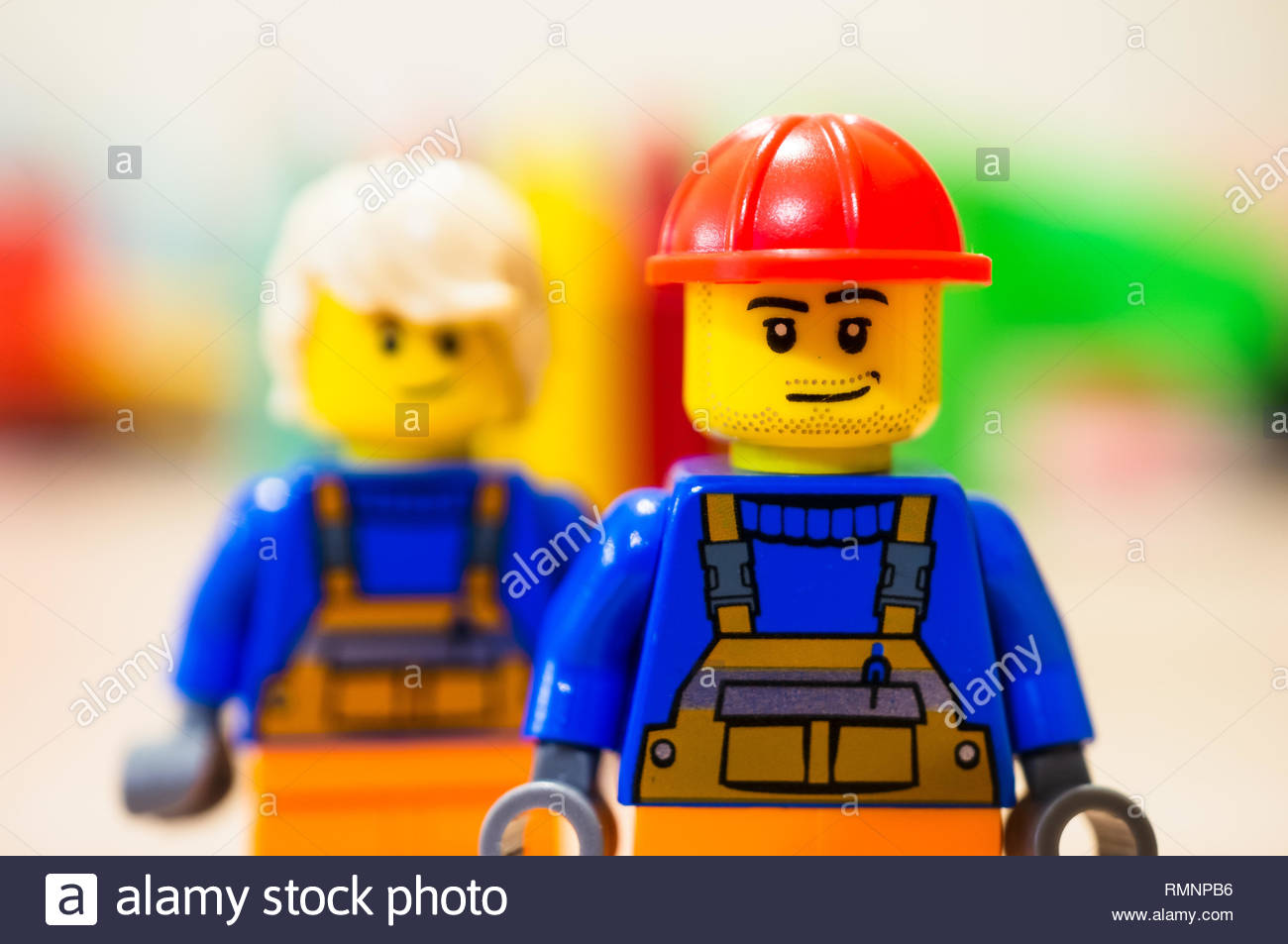 lego construction worker