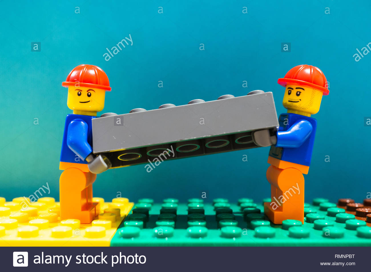 lego construction worker set