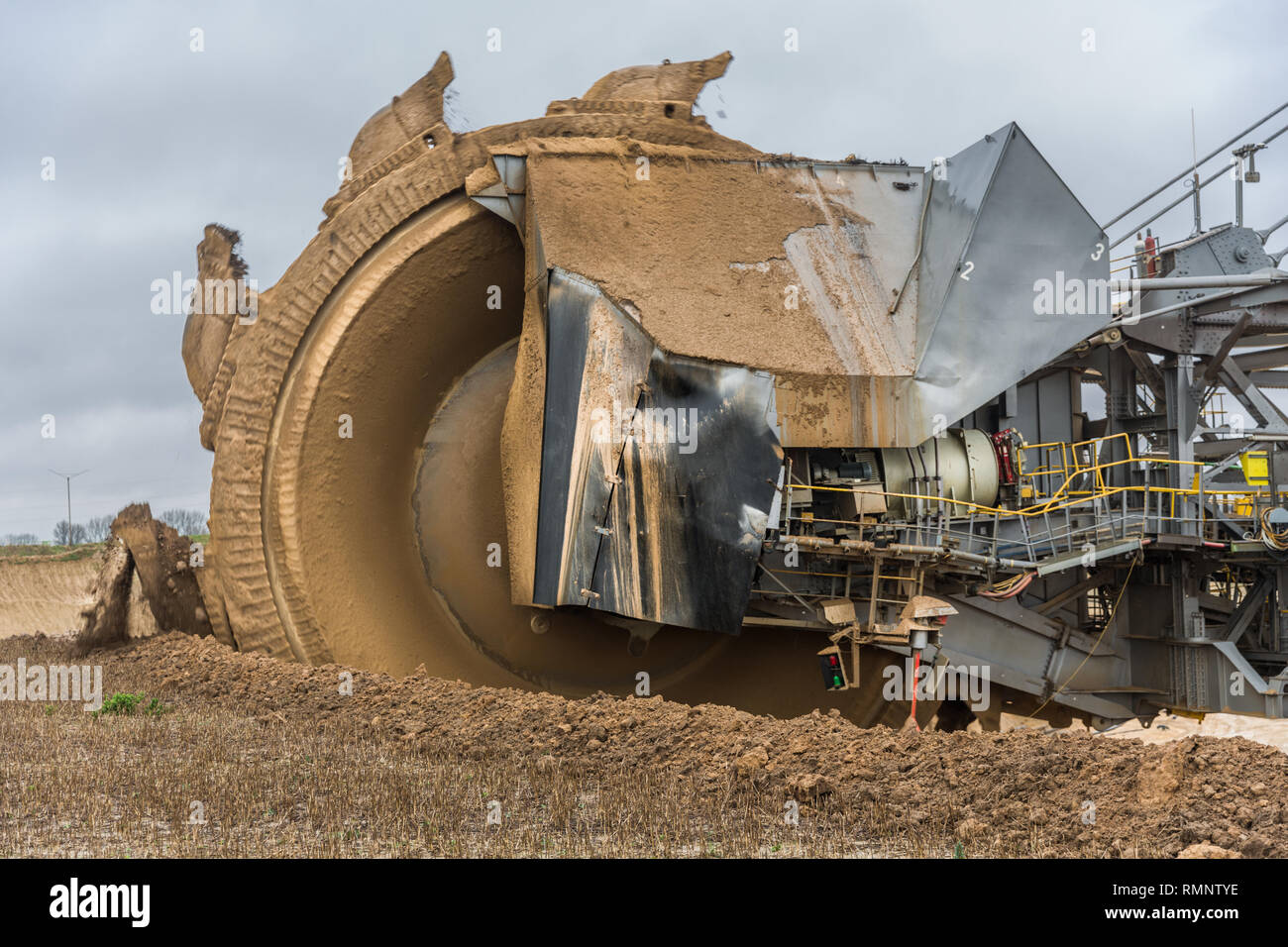 Bagger 288 bucket-wheel excavator Stock Photo