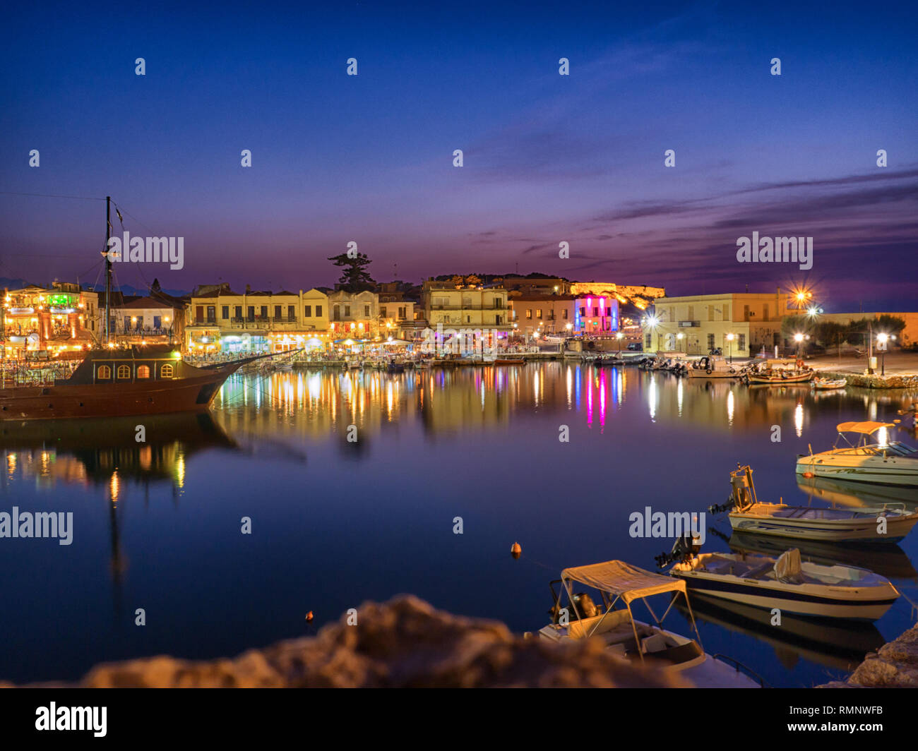 Rethymnon old town fortress hi-res stock photography and images - Alamy