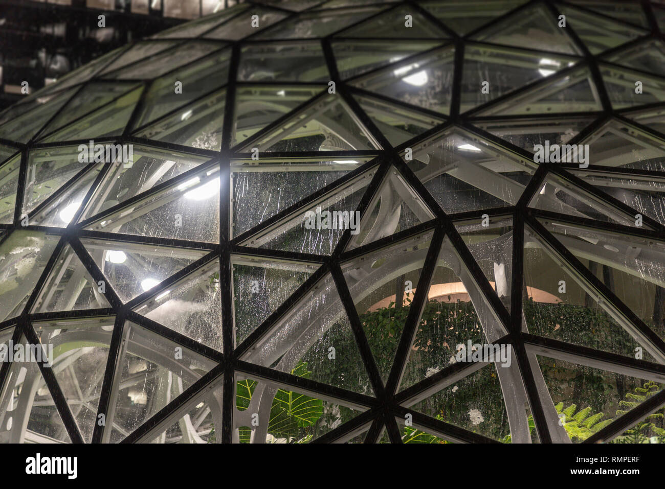 Seattle, Washington circa winter 2019 the Amazon company world