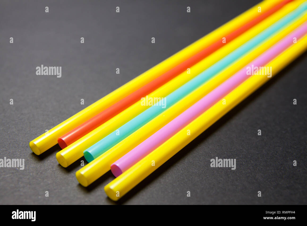 The Straws for soda, coke and other drinks Stock Photo Alamy