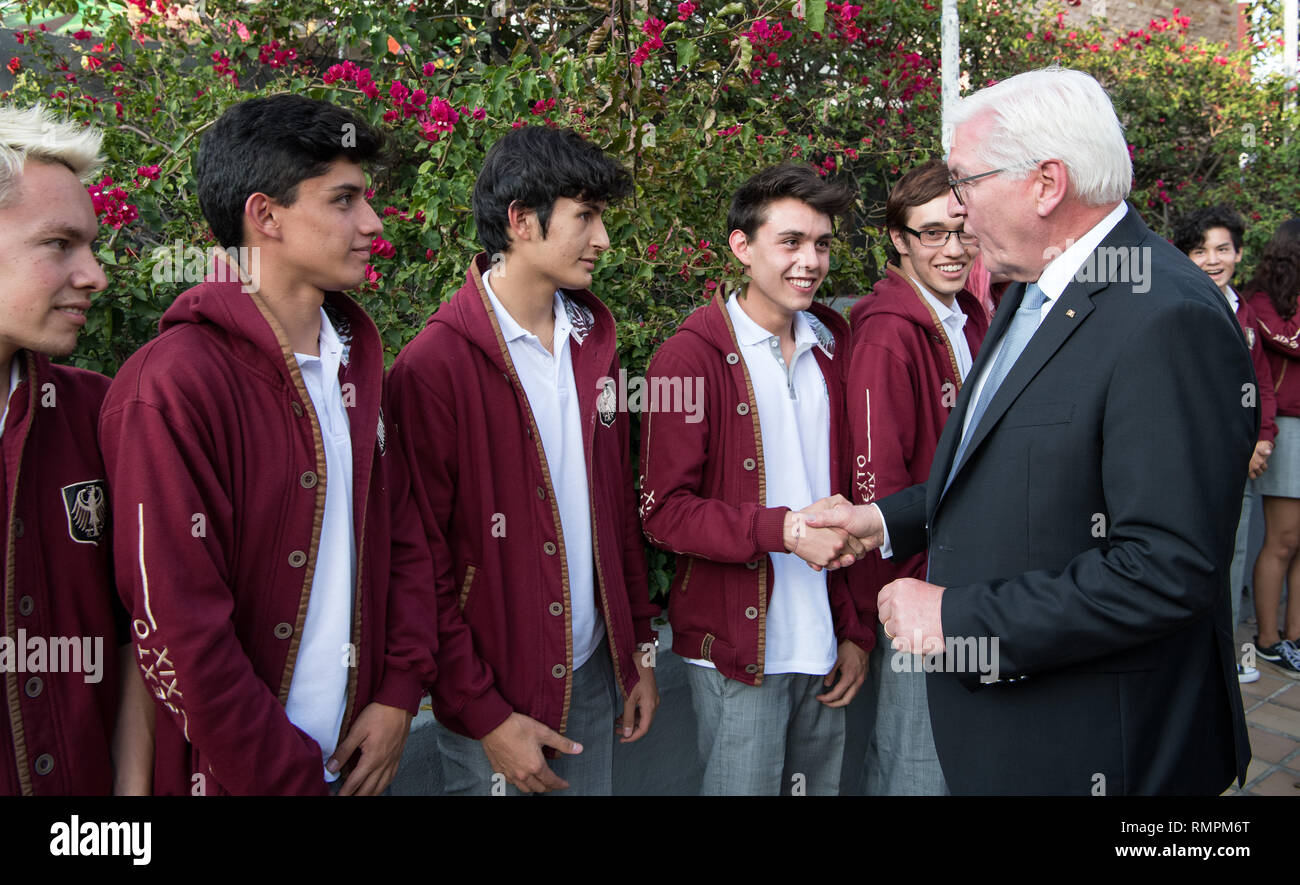 Quito Ecuador 15th Feb 2019 Federal President Frank Walter