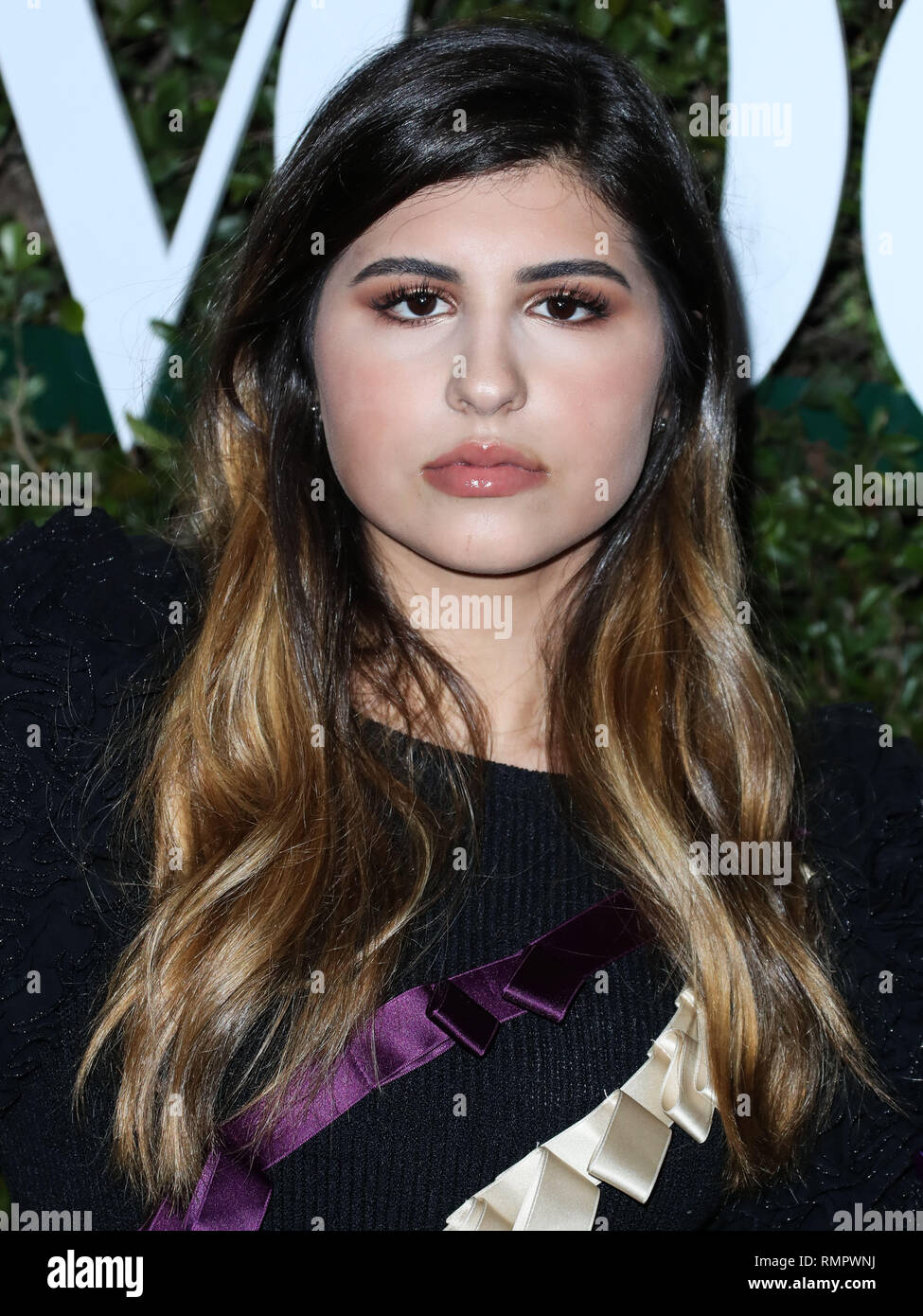 Los Angeles Ca Usa February 15 Actress Sunny Malouf Arrives