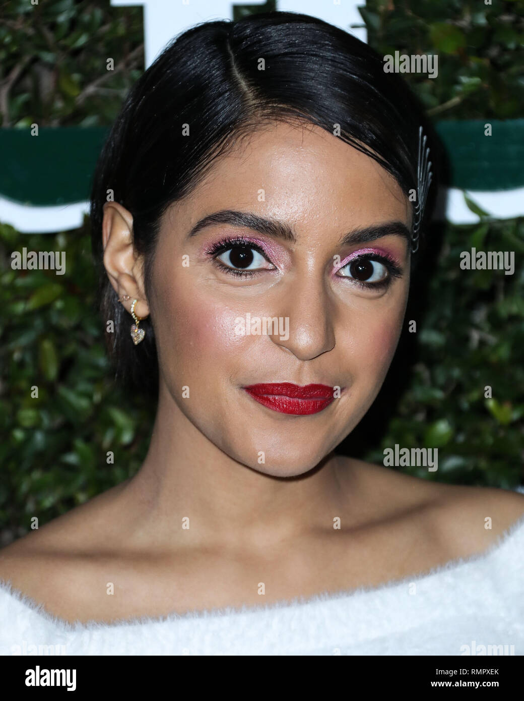 LOS ANGELES, CA, USA - FEBRUARY 15: Actress Coral Pena arrives at Teen ...