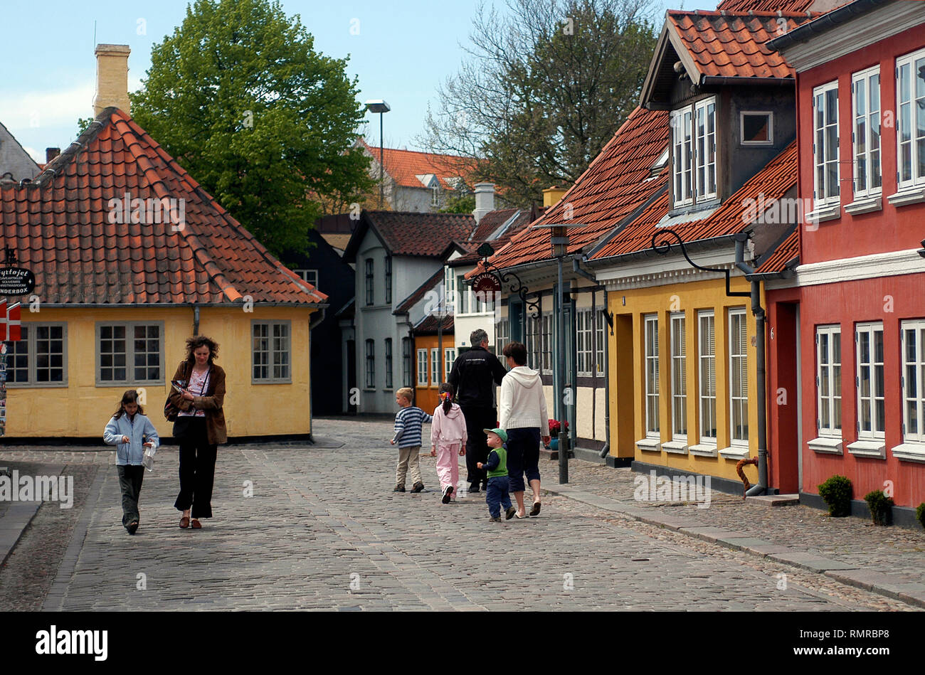 Odense Denmark Stock Photo Alamy