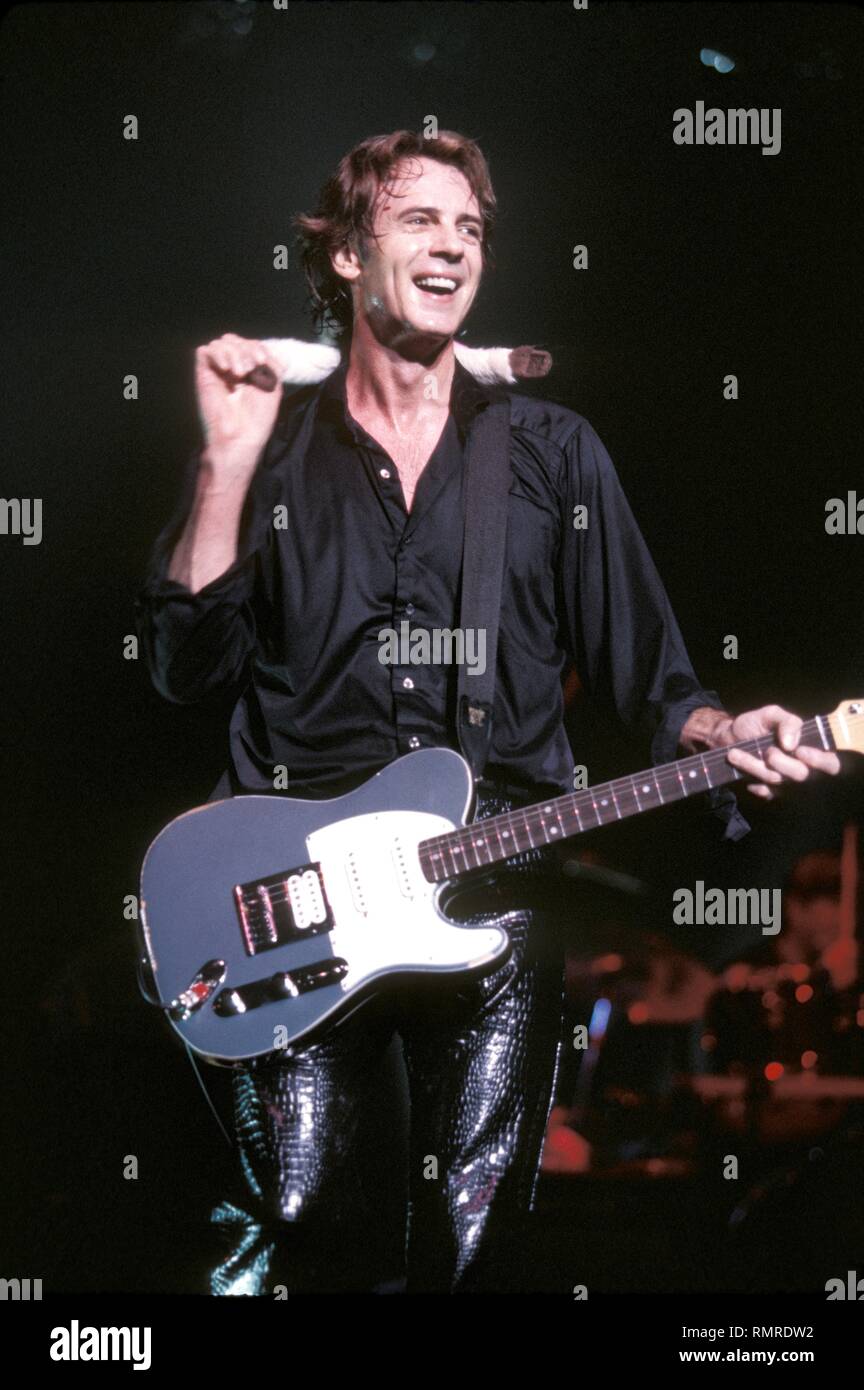 Singer, songwriter, guitarist and actor Rick Springfield, born Richard