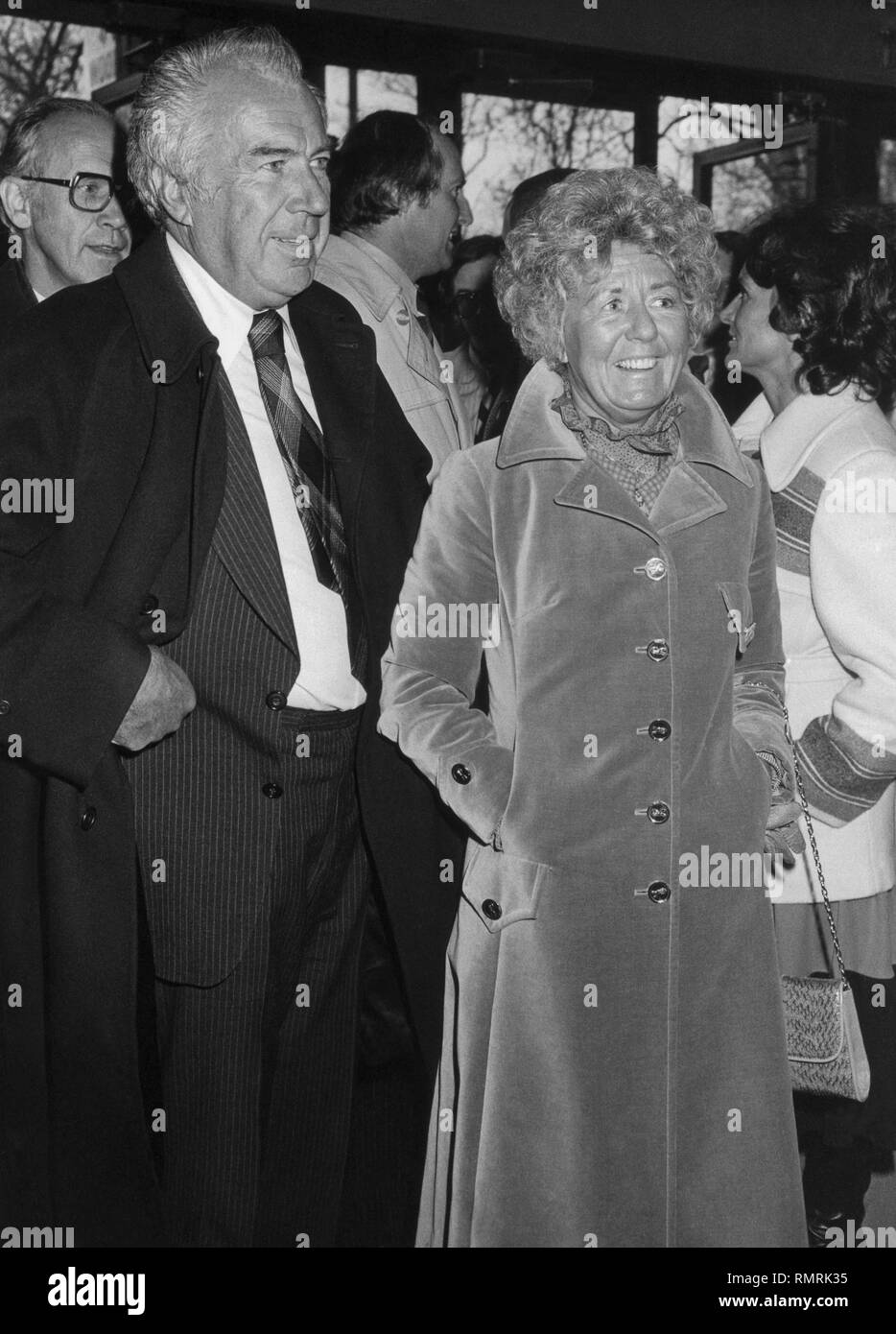 Ehrling Persson founder of Swedish fashion brand H&M.at picture together  with wife Margot Stock Photo - Alamy