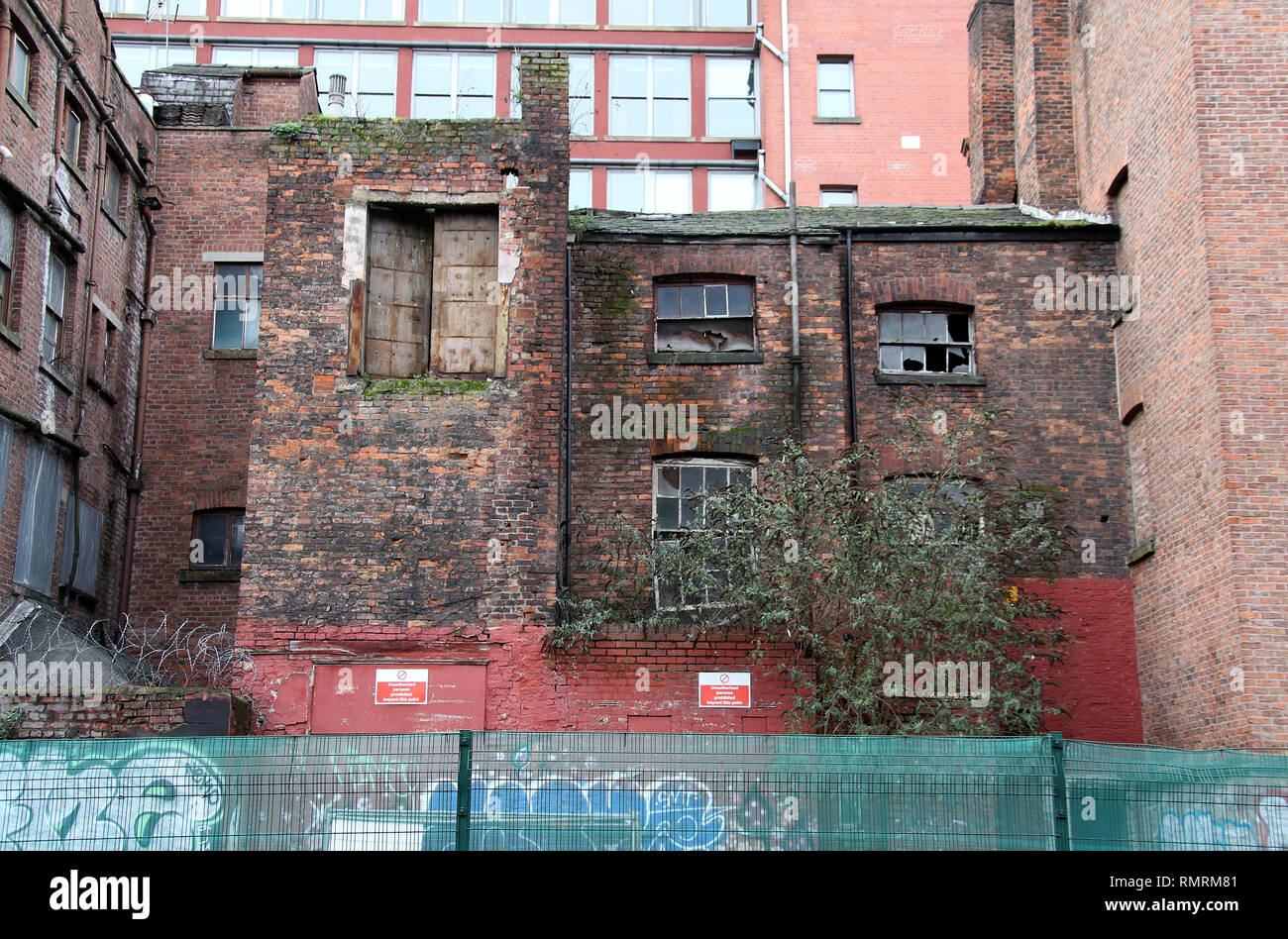Derelict building manchester hires stock photography and images Alamy
