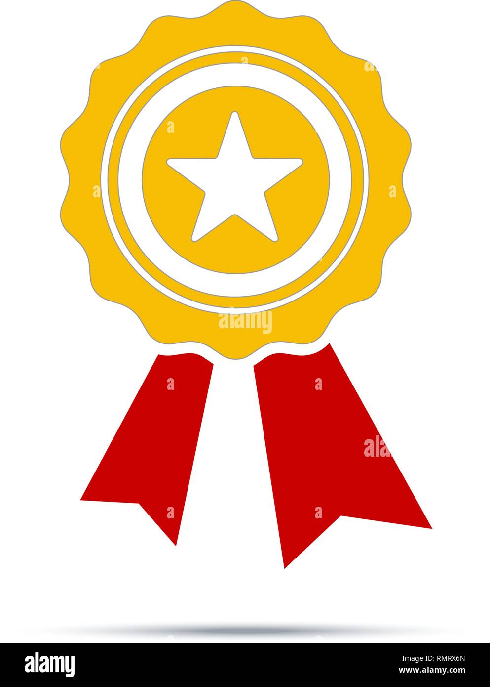 Best first prize won icon. Design vector element Stock Vector