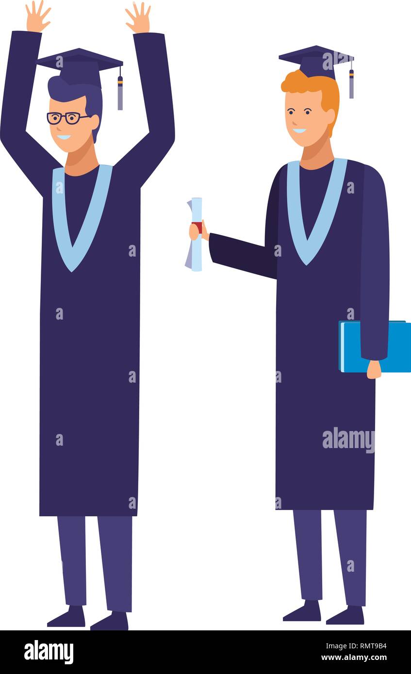 Students graduation ceremony Stock Vector Image & Art - Alamy