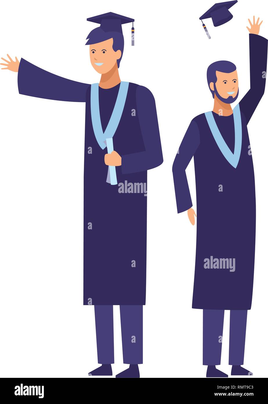 Students graduation ceremony Stock Vector Image & Art - Alamy