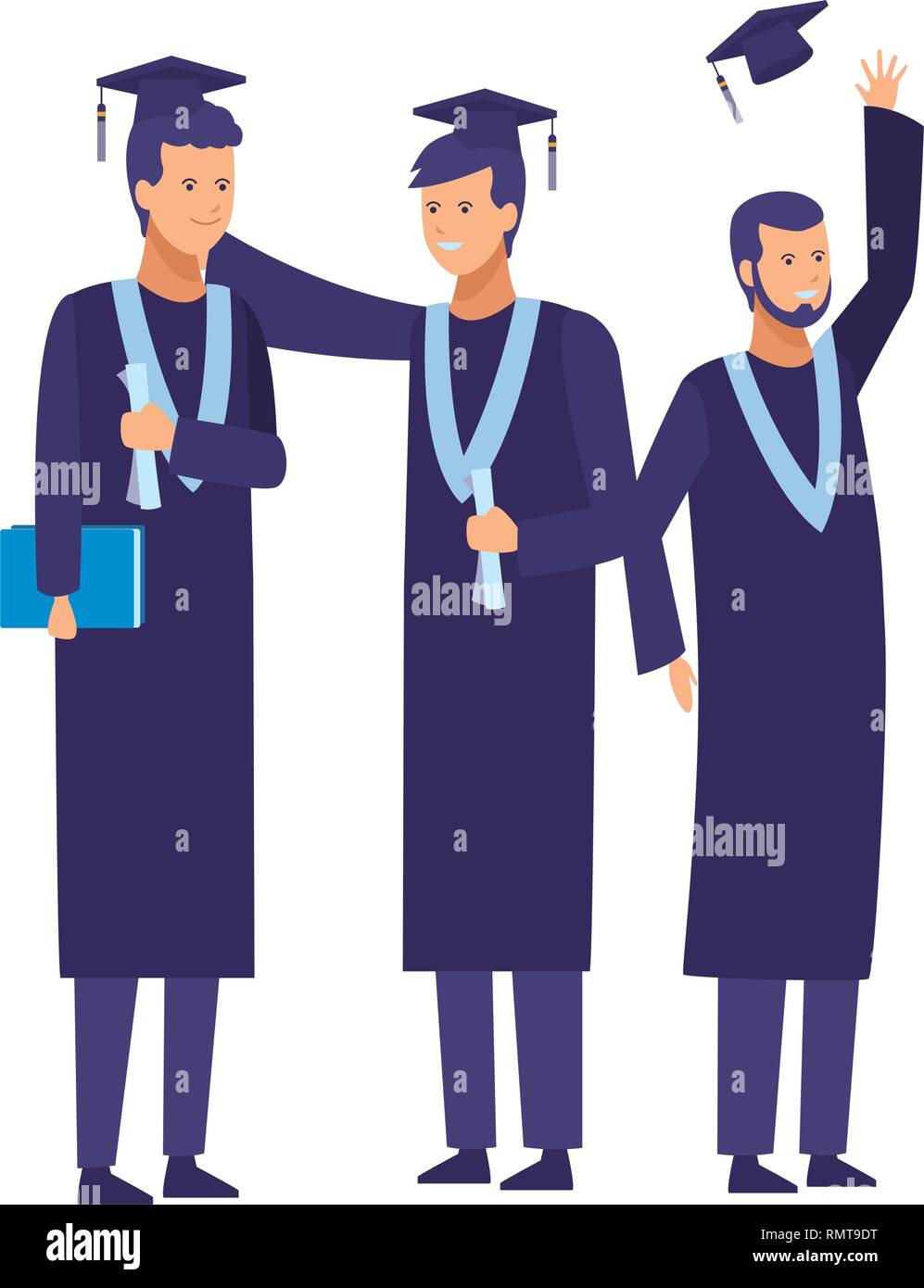 Students graduation ceremony Stock Vector Image & Art - Alamy