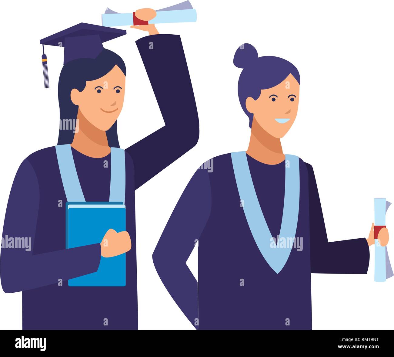 Students graduation ceremony Stock Vector Image & Art - Alamy