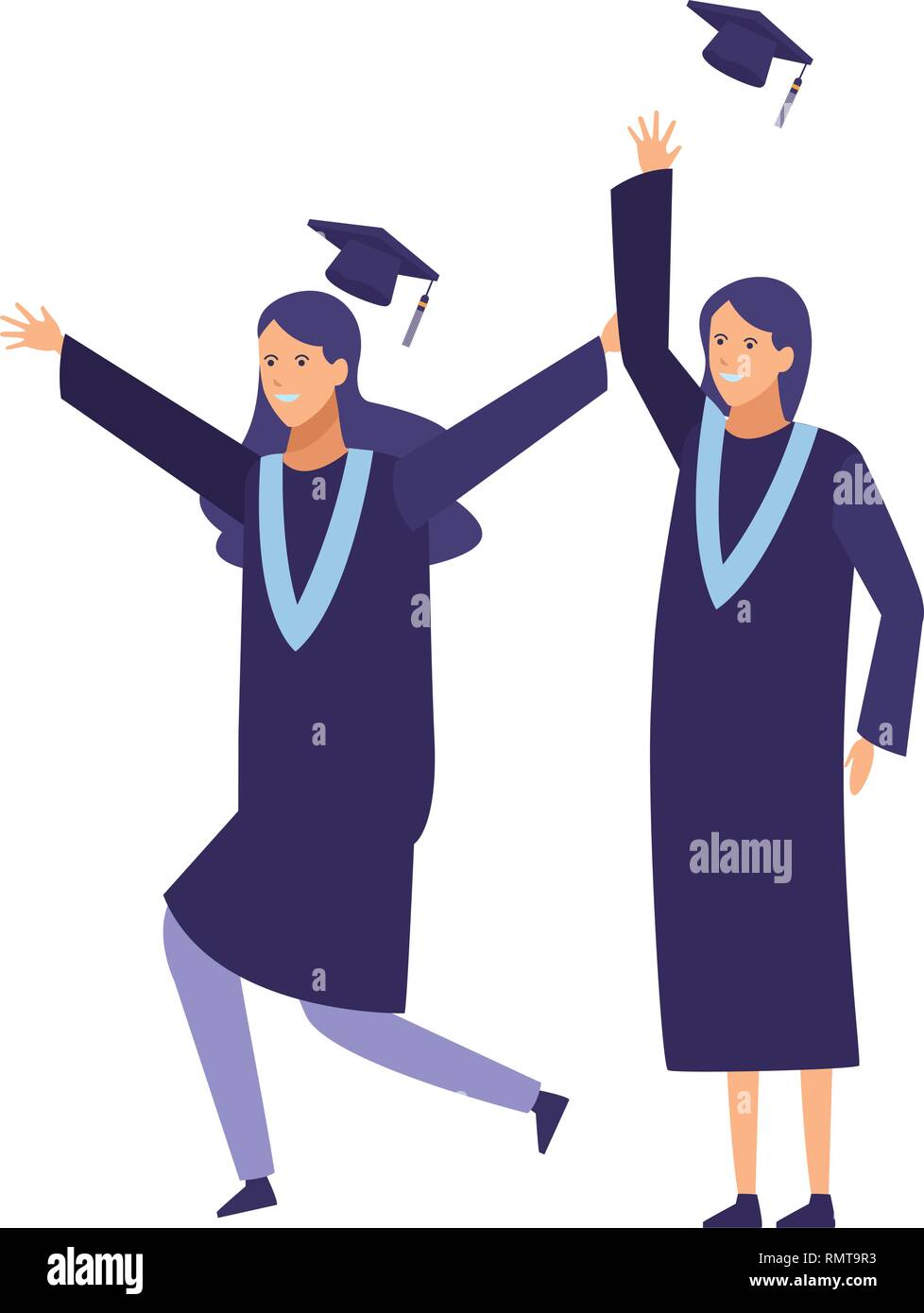 Students graduation ceremony Stock Vector Image & Art - Alamy