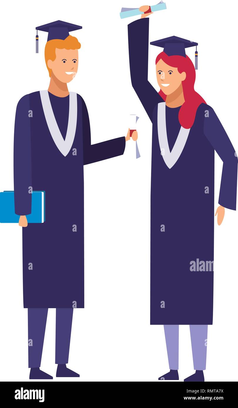 Students graduation ceremony Stock Vector Image & Art - Alamy