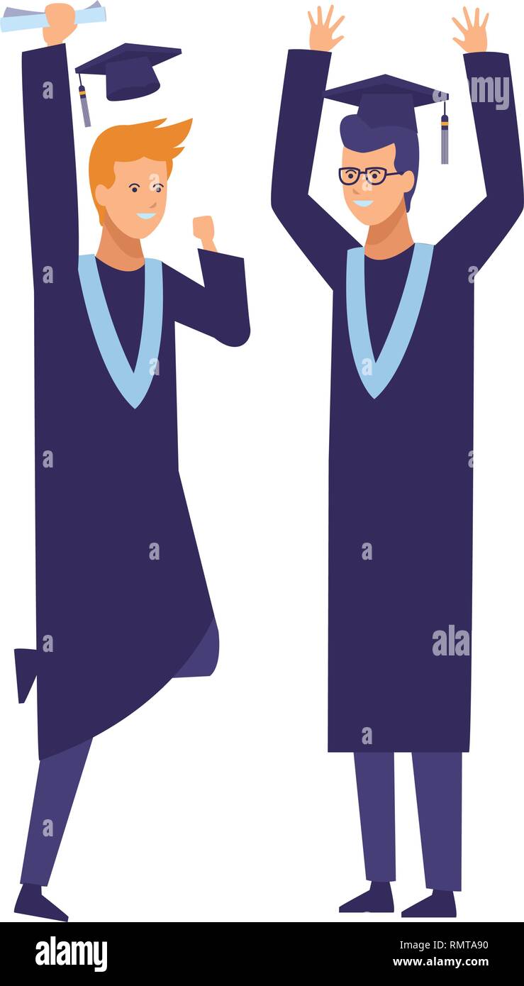Students graduation ceremony Stock Vector Image & Art - Alamy