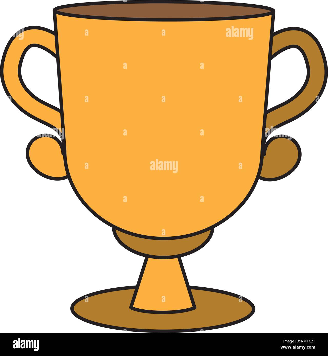 golden trophy award Stock Vector Image & Art - Alamy