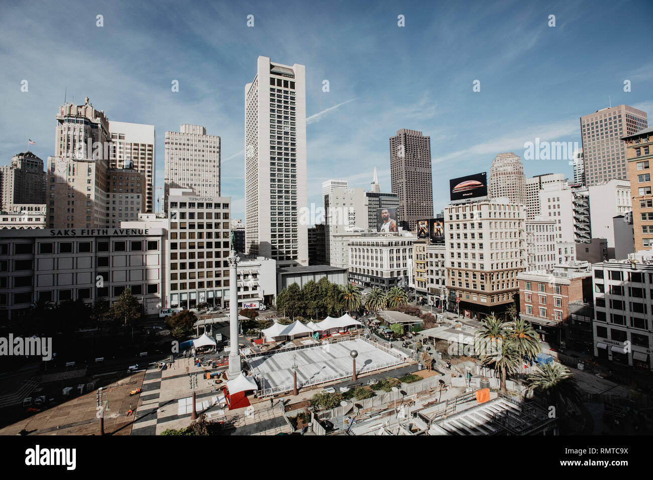 Union Square, San Francisco, California, USA Stock Photo - Alamy