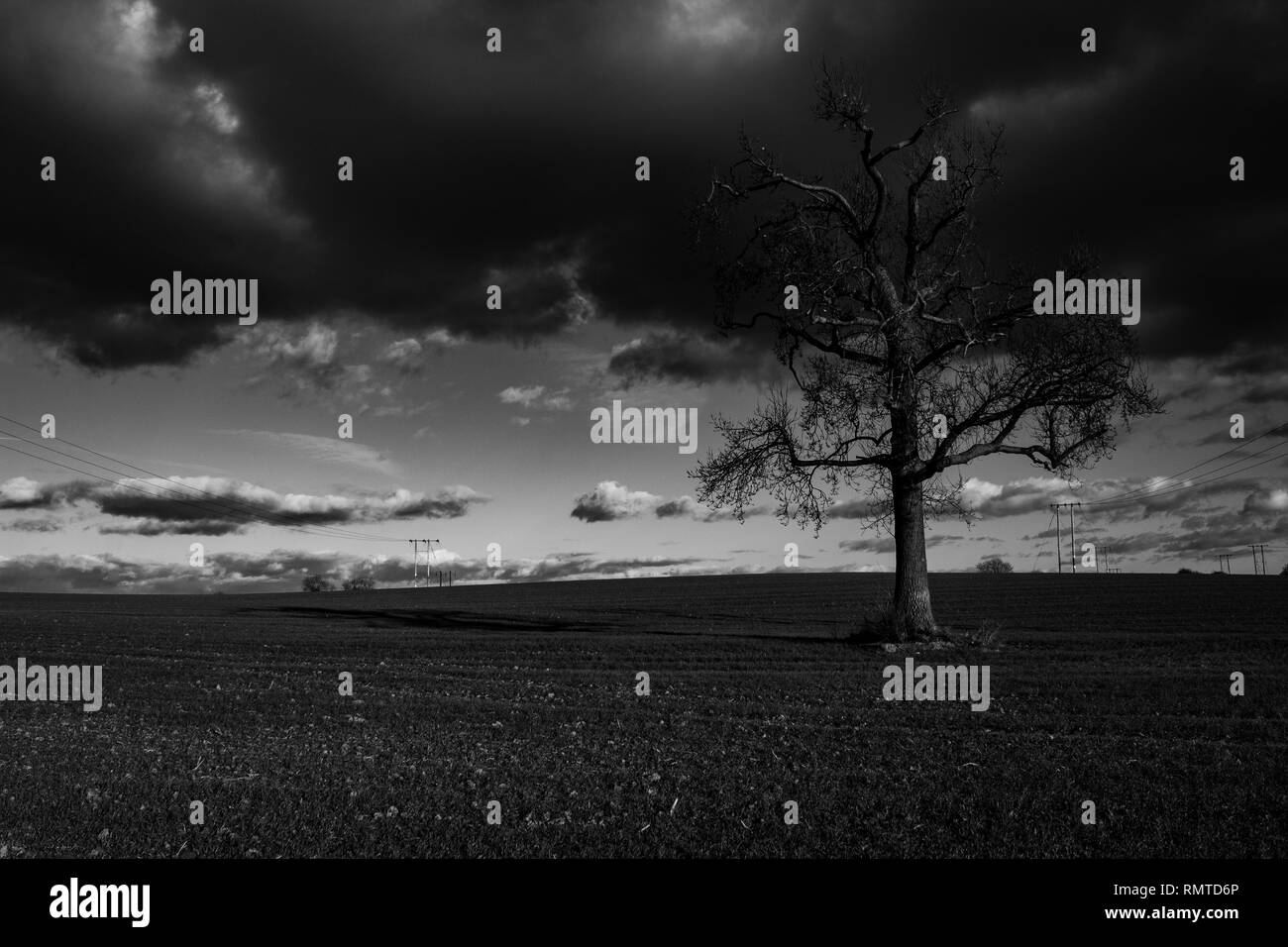 English countryside Black and White Stock Photos & Images - Alamy
