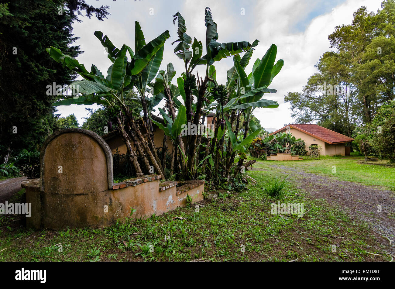Rural house of Costa Rica Stock Photo