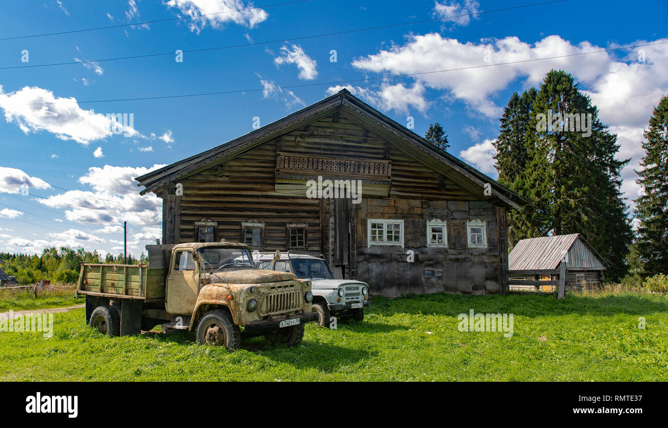 Kinerma, Republic of Karelia, Russian Federation Stock Photo