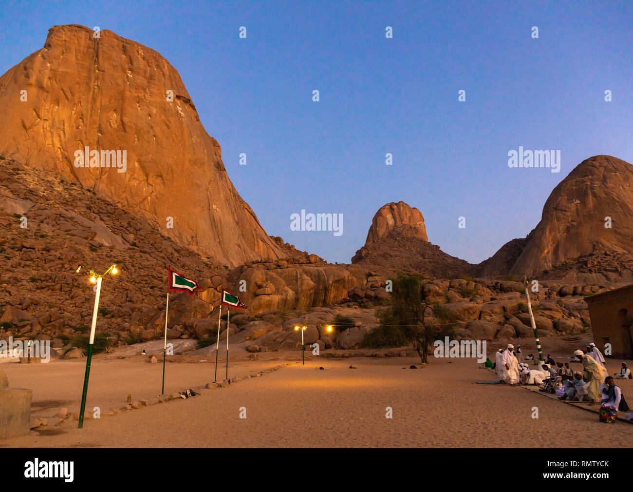 Khatmiyah Mosque At The Base Of The Taka Mountains Kassala State Kassala Sudan Stock Photo Alamy