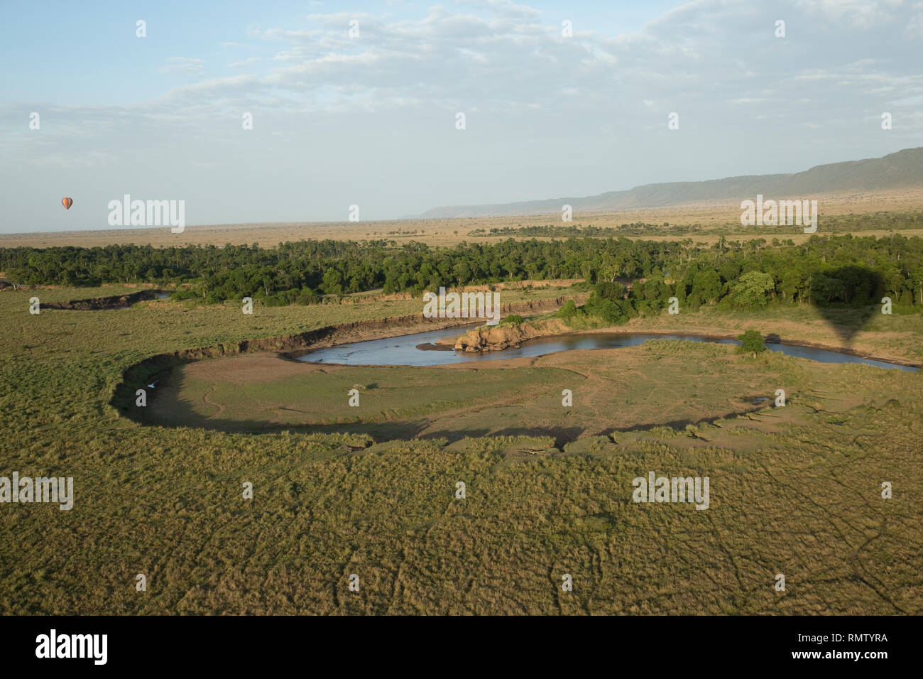 Masai mara aerial hi-res stock photography and images - Alamy